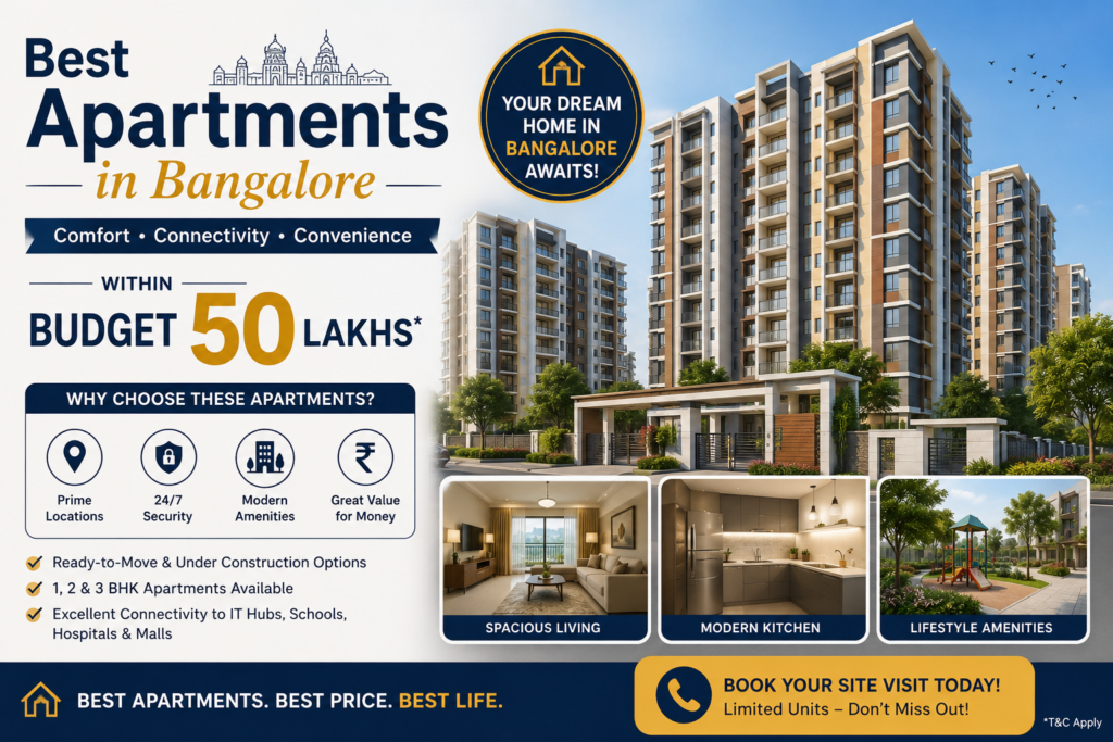 best apartments in electronic city bangalore